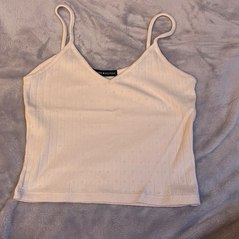 Brandy, Melville cream, tank top
